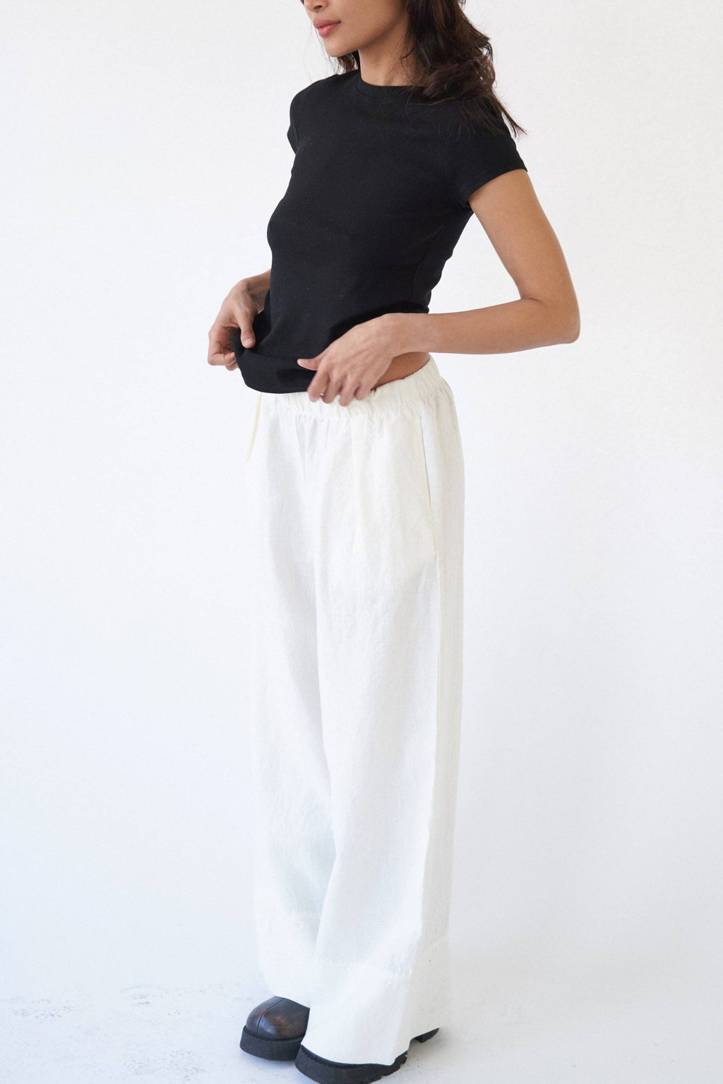 Bebe Organic Tee: Heather Gray / M