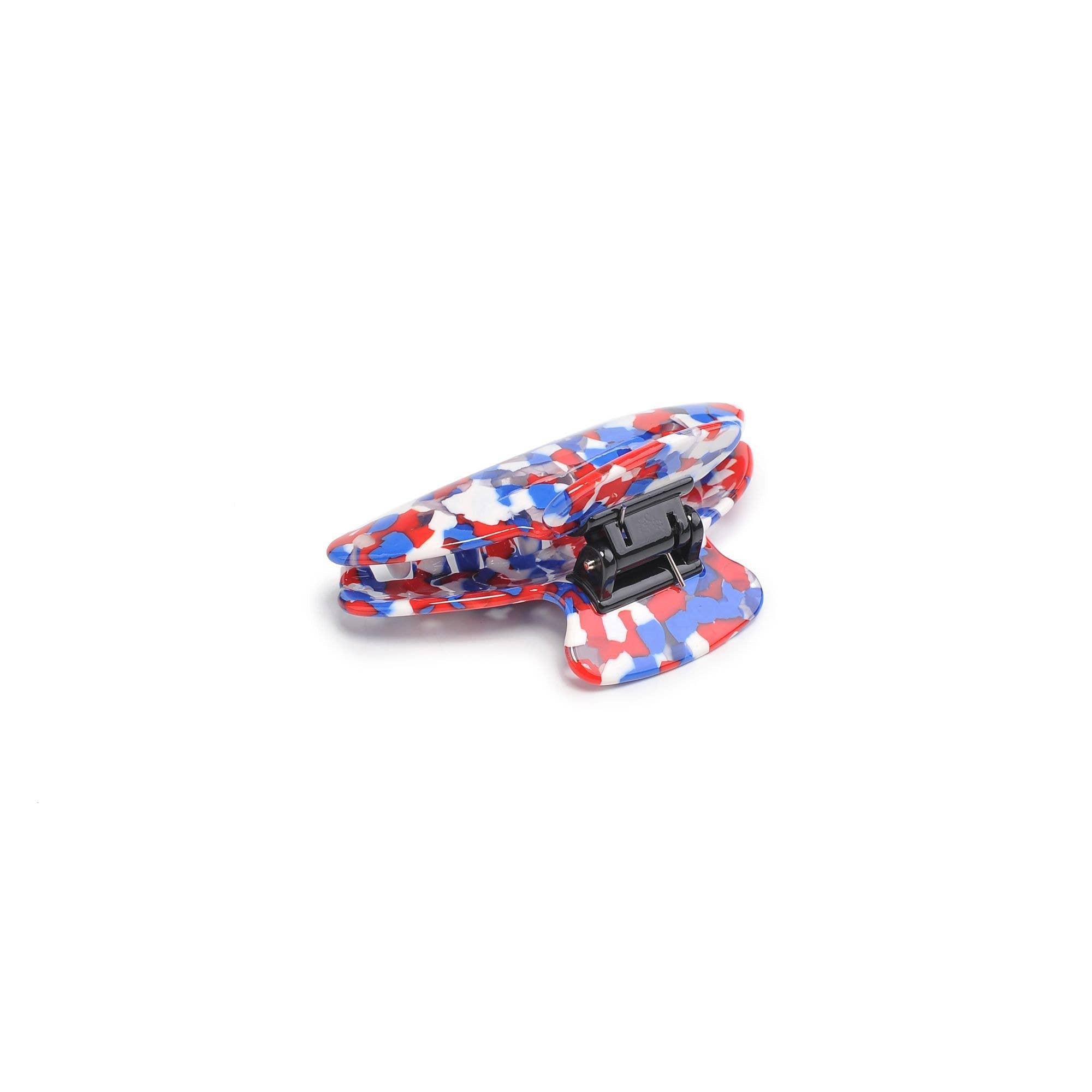 Martina Hair Claw: Cream Tortoise