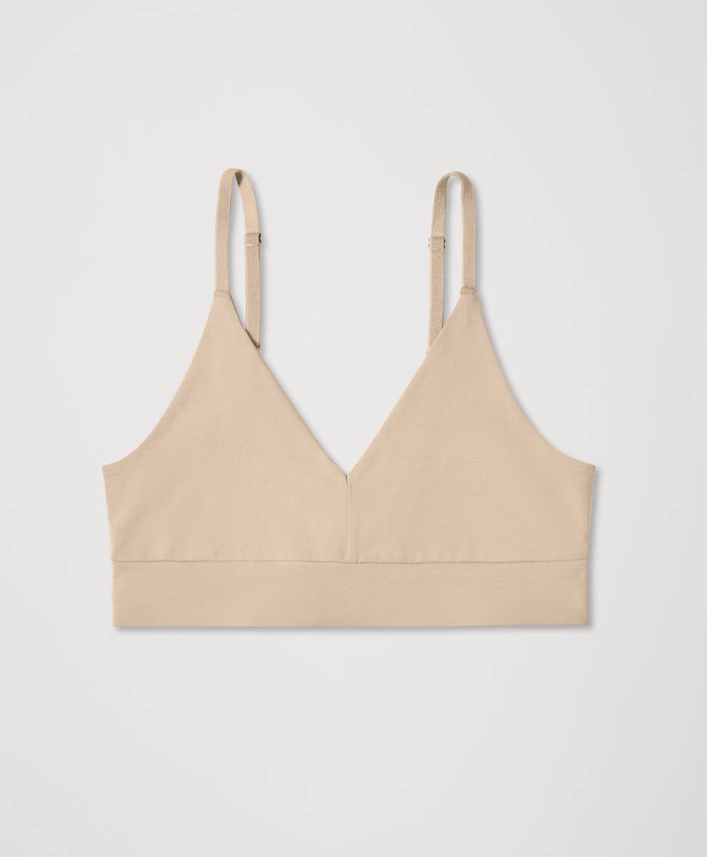 Women's Everyday Classic T-Shirt Bra: Sesame / Small