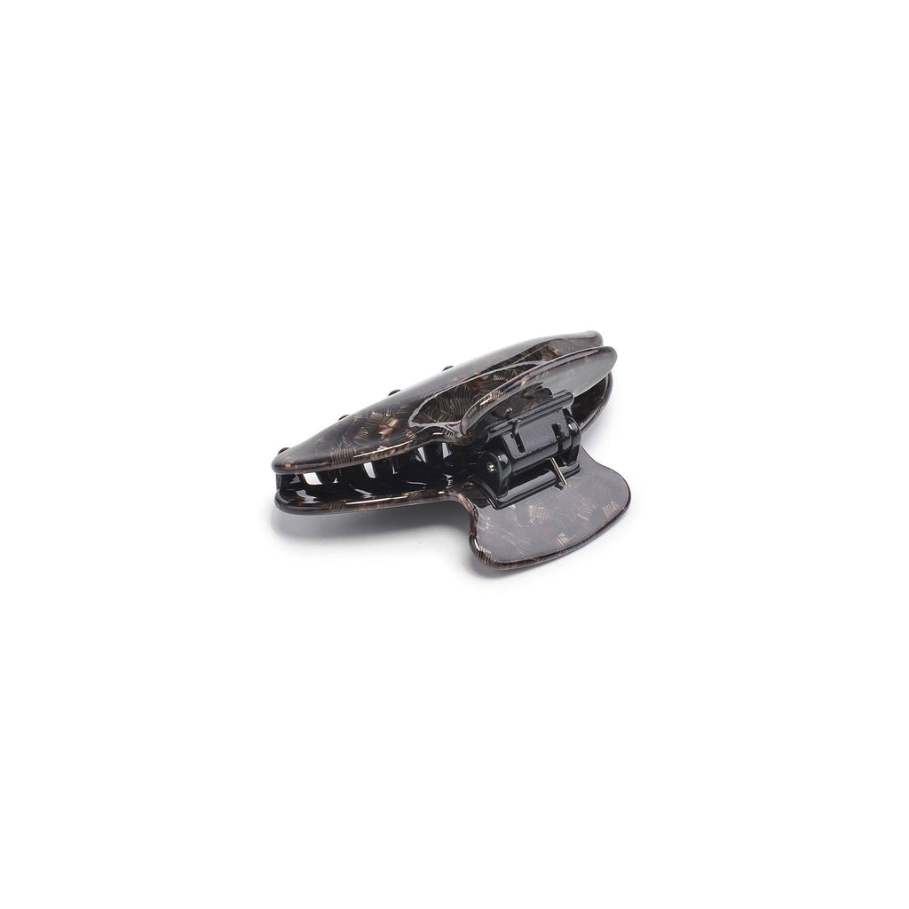 Martina Hair Claw: Cream Tortoise