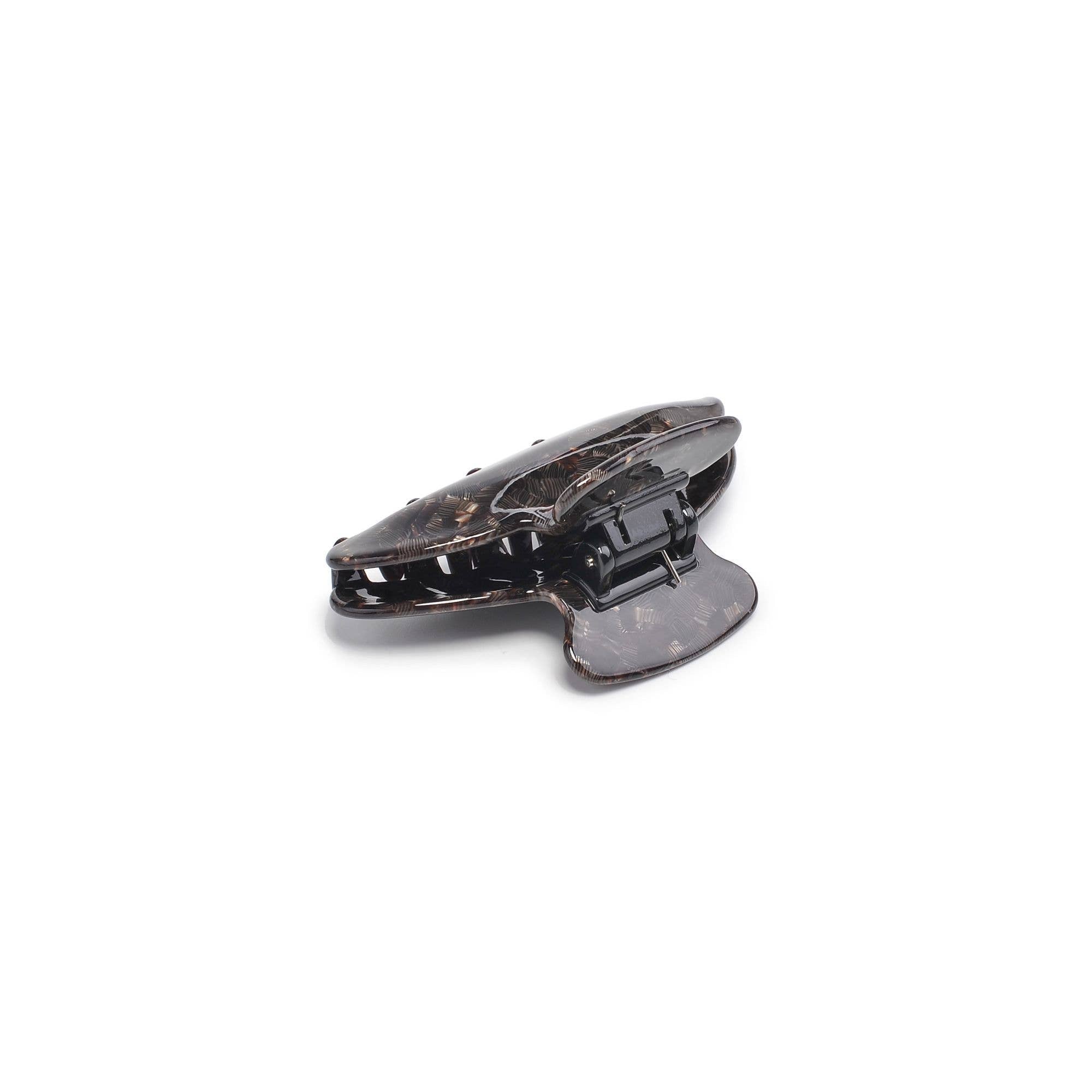 Martina Hair Claw: Cream Tortoise