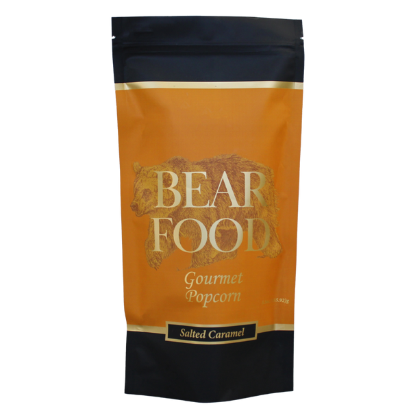 Salted Caramel Gourmet Popcorn: 5.5oz Large Pouch
