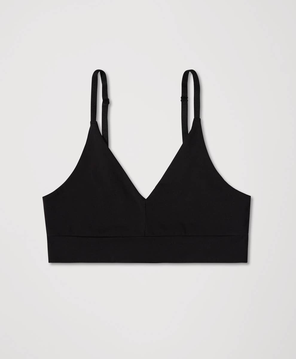 Women's Everyday Classic T-Shirt Bra: Black / Small