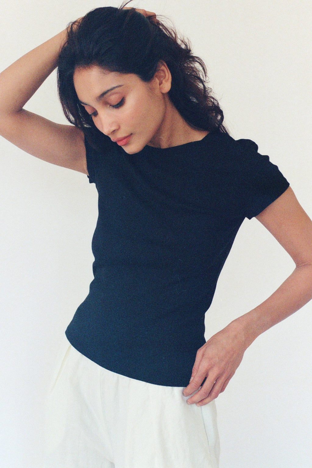 Bebe Organic Tee: Cherry / M