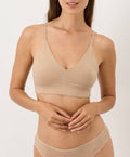 Women's Everyday Classic T-Shirt Bra: Sesame / Small