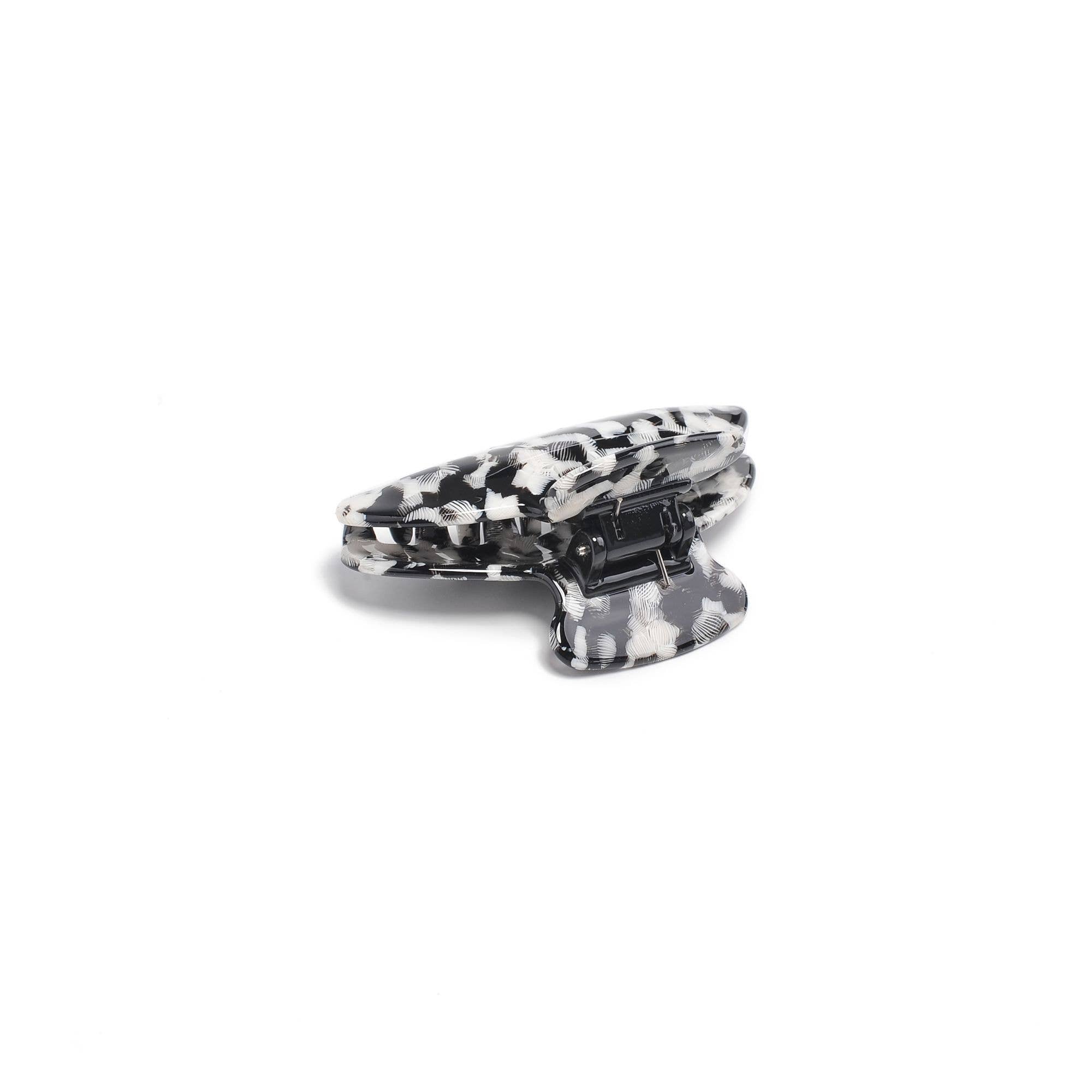 Martina Hair Claw: Cream Tortoise