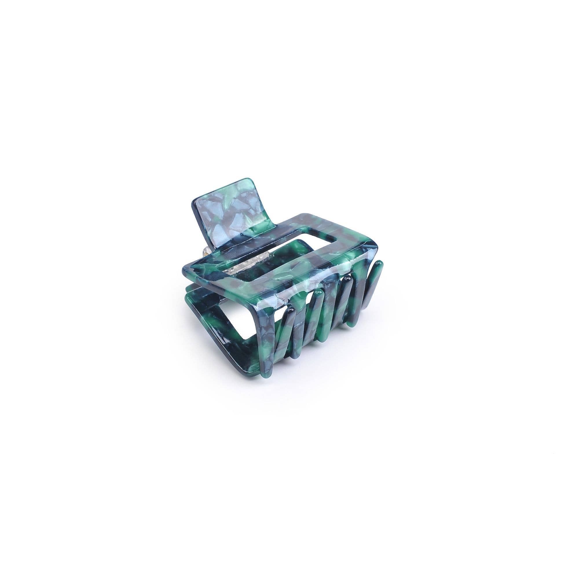 Valentina Clip Hair Claw: Cream Tortoise