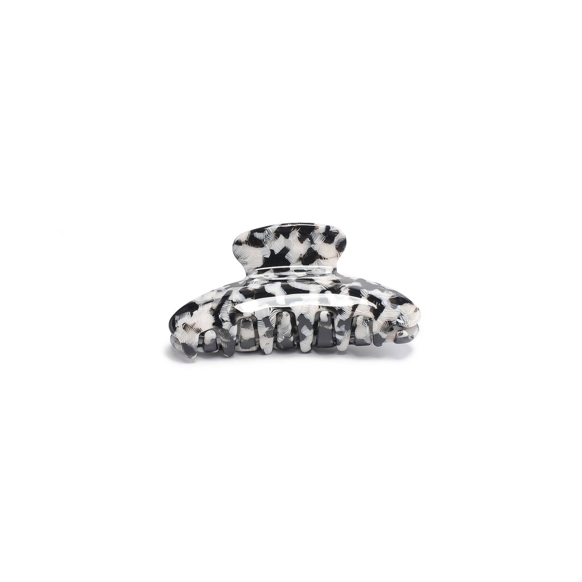 Martina Hair Claw: Cream Tortoise