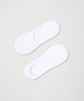 Women's No-Show Socks 2-Pack: White / One Size Fits Most