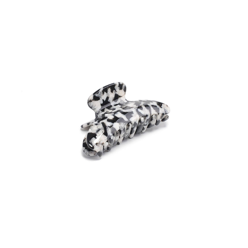 Martina Hair Claw: Cream Tortoise