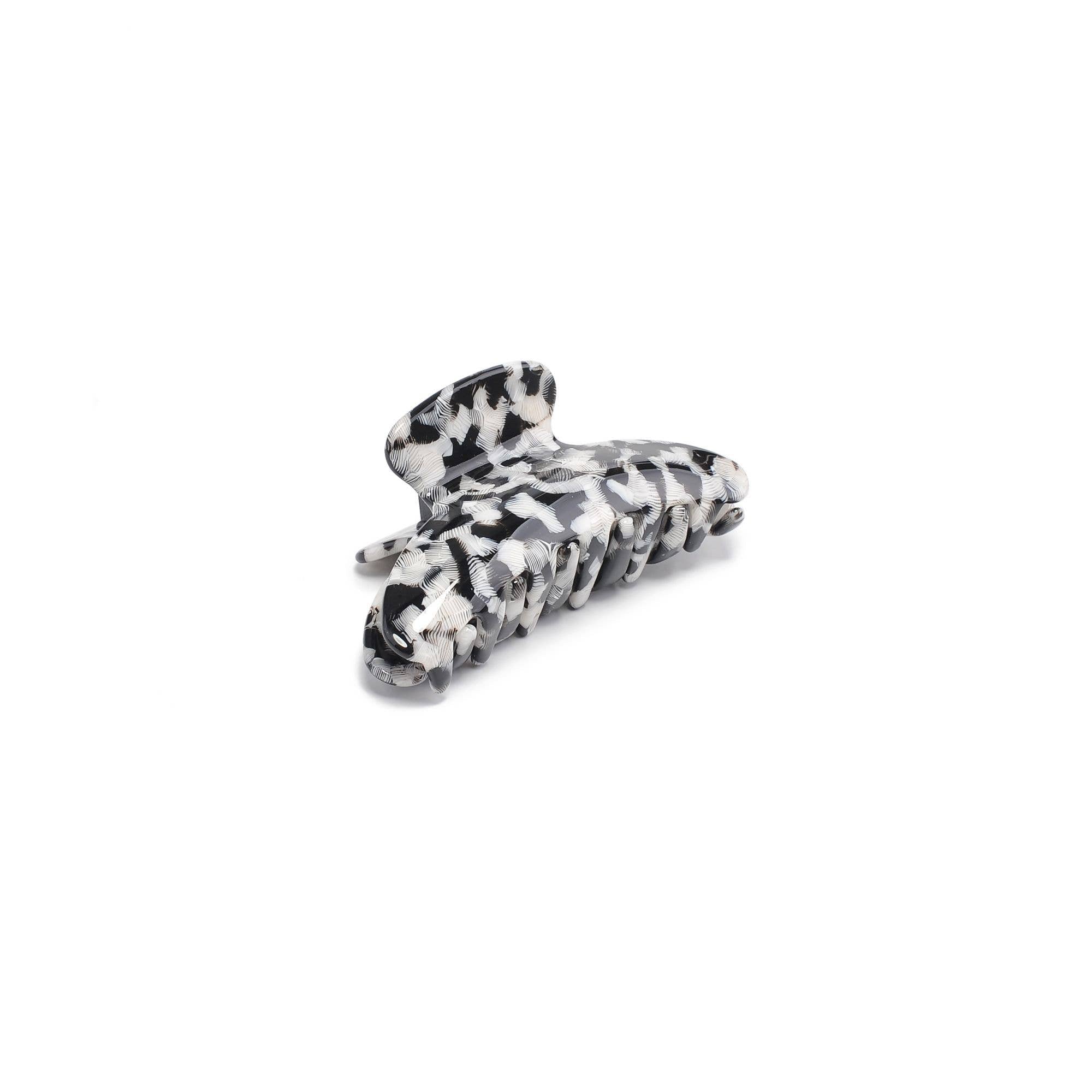 Martina Hair Claw: Cream Tortoise