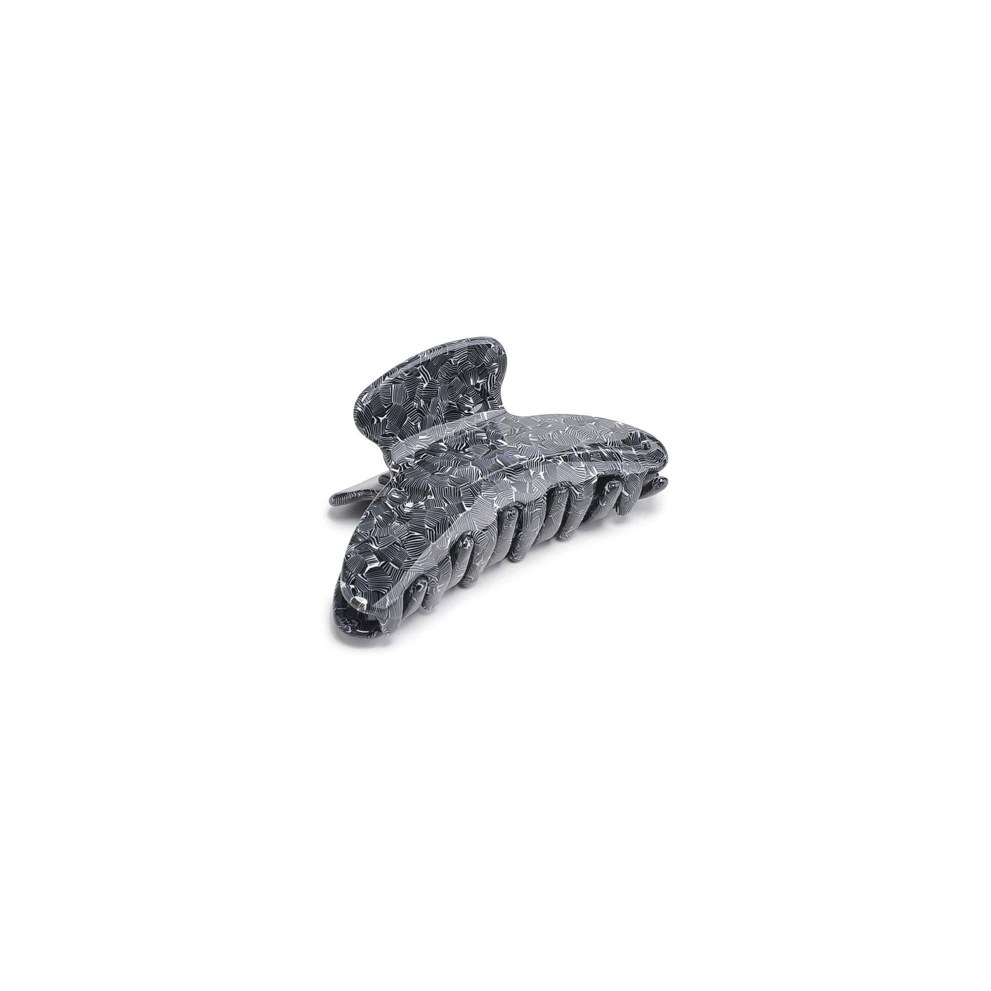 Martina Hair Claw: Cream Tortoise