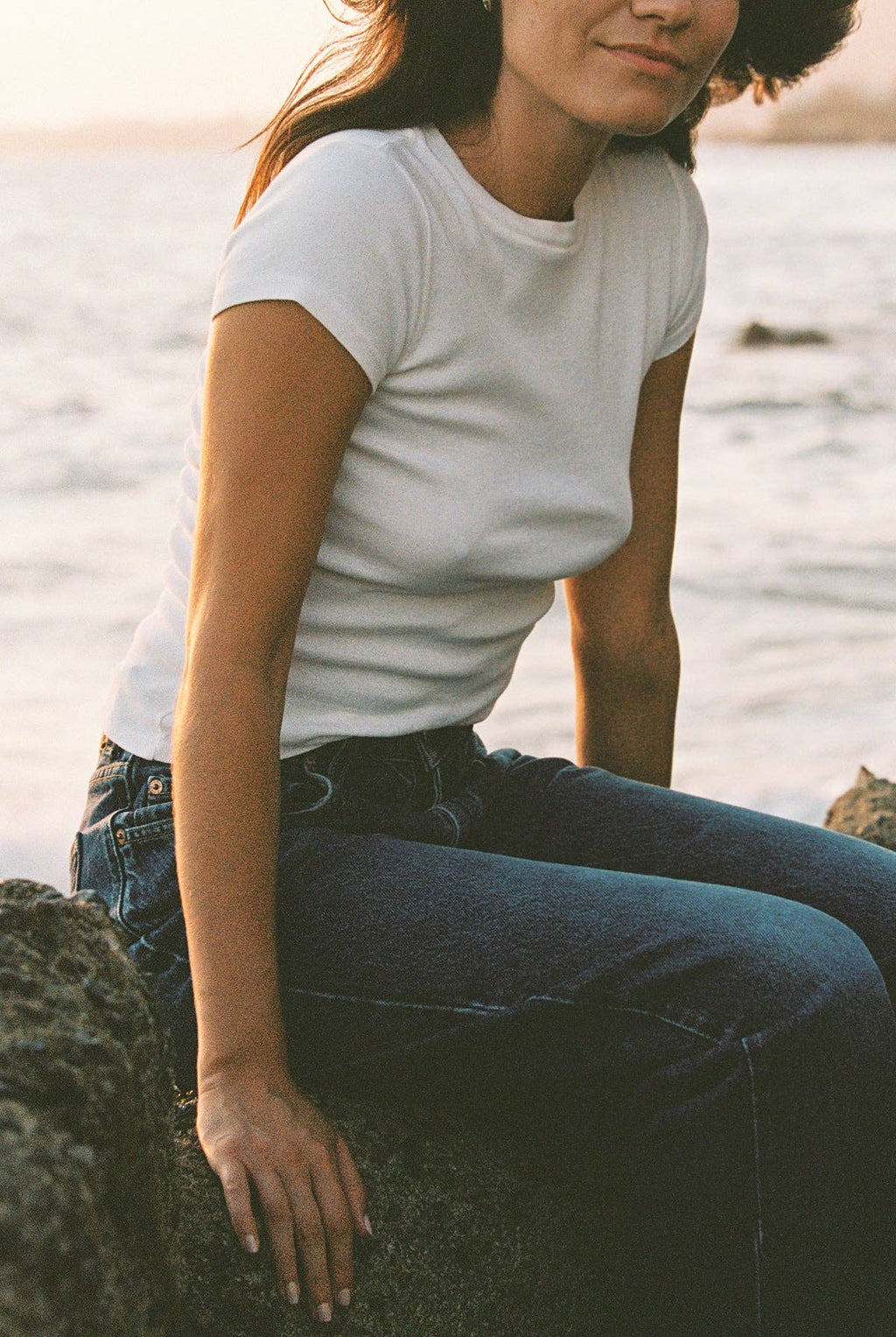 Bebe Organic Tee: Cherry / M