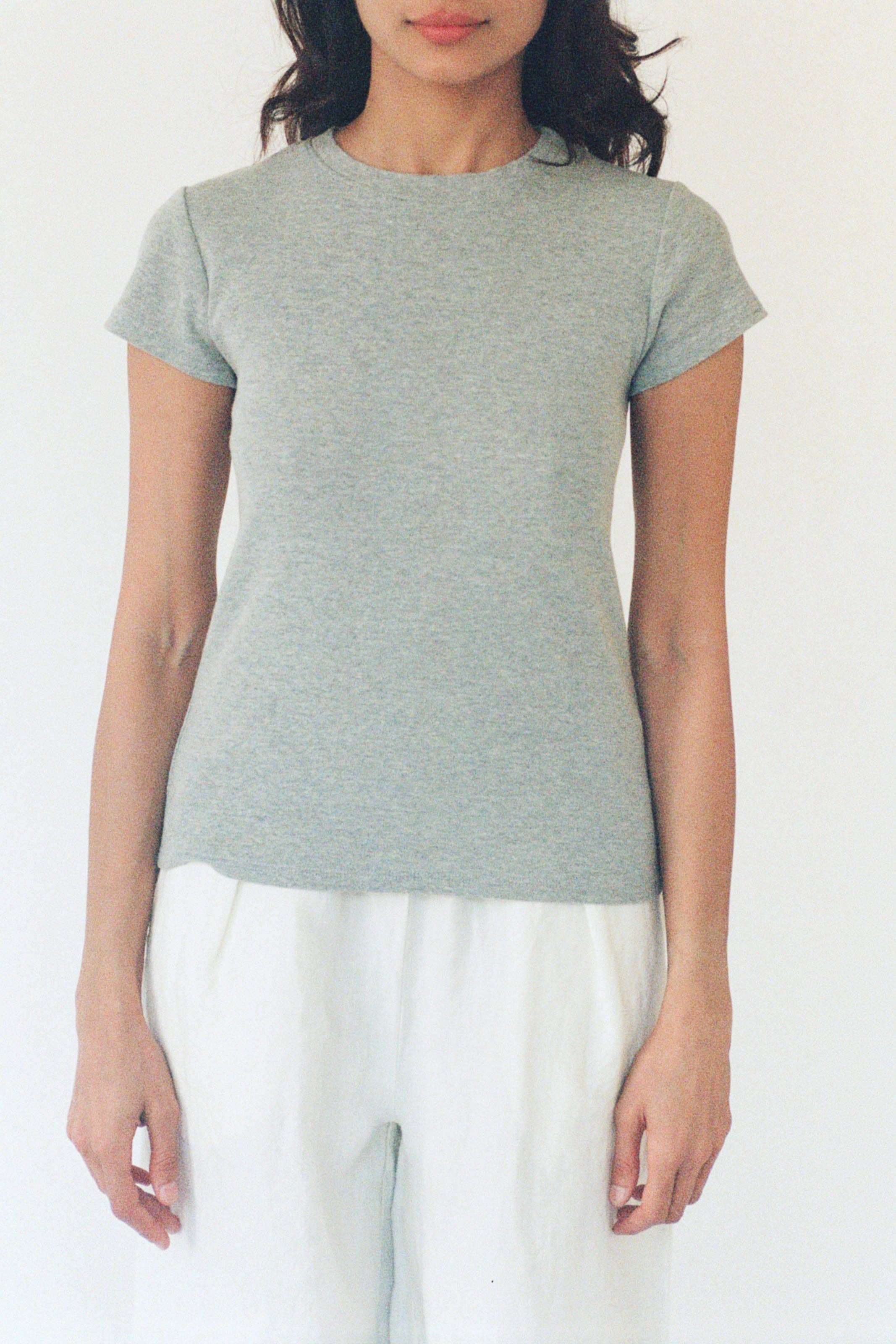 Bebe Organic Tee: Cherry / M